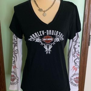 Harley Davidson long sleeve black size L